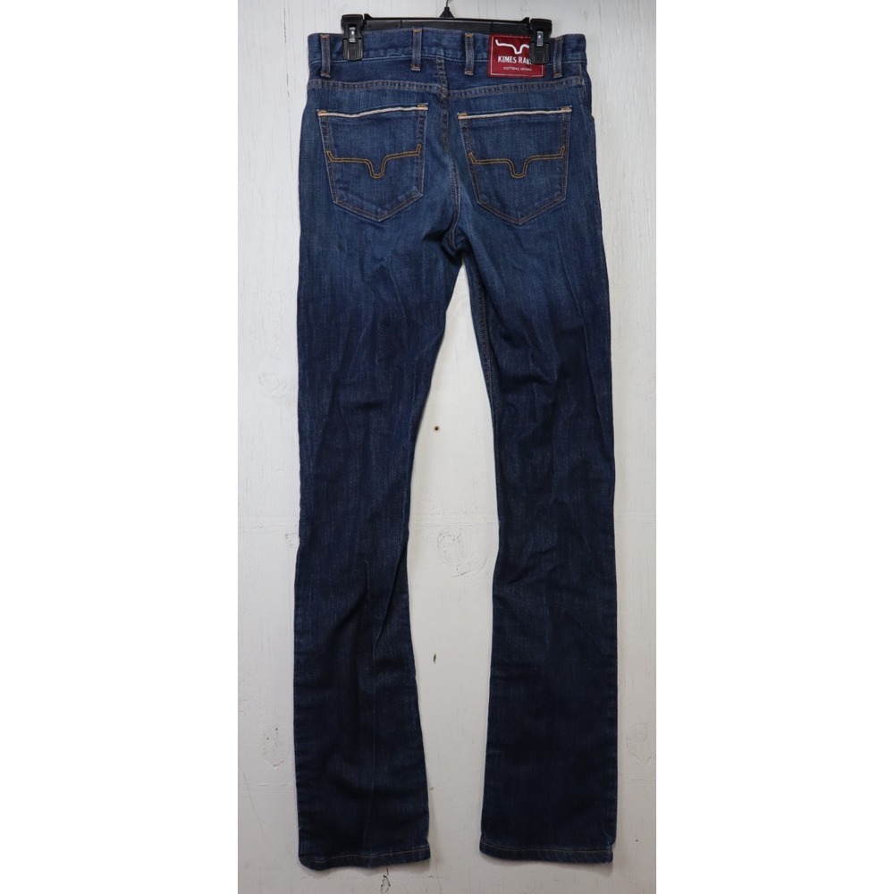 Kimes Ranch Roger Jeans Men's 30x36 Slim Straight Western Durable Denim - Picture 2 of 10